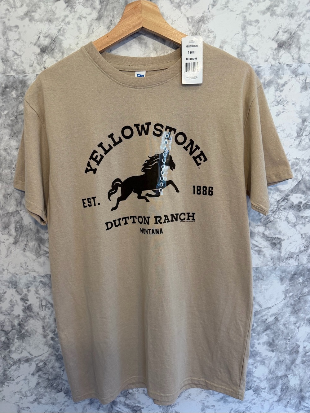 Yellowstone Graphic Tee - Tan